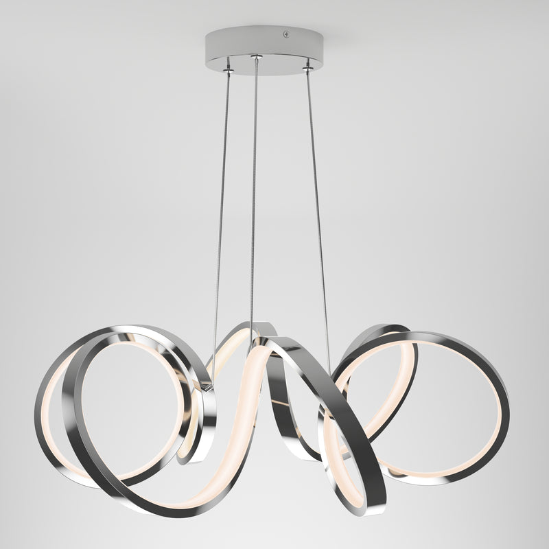 Swirl Ribbon lámpara suspendida LED