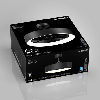 Aiden ventilador de techo LED 24 in. - con control remoto