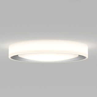 The Artika Cooper LED flush mount light features a round design, remote control, and nightlight function for soft, even illumination.