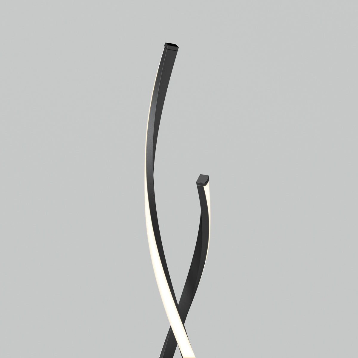 Swirl lámpara de pie LED estilo moderno