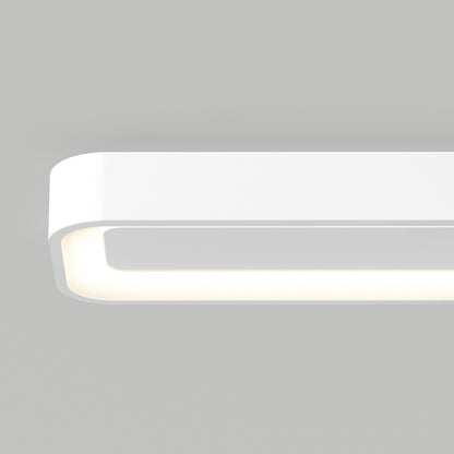 Aiden 48 in. LED modern flush mount light 5 CCT