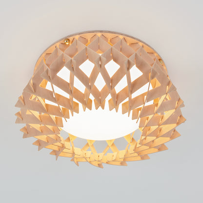Kiran 13 in. modern LED flush mount light 5 CCT