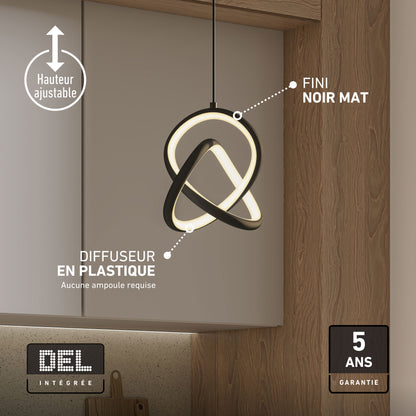 Artika Zephyr LED pendant light: modern, energy-efficient, and height-adjustable—ideal for contemporary kitchens.