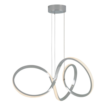 Swirl LED pendant light