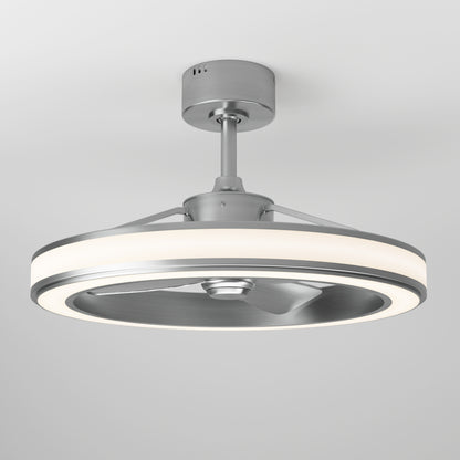Edwin 25 in. LED modern ceiling fan 3 speeds - with remote