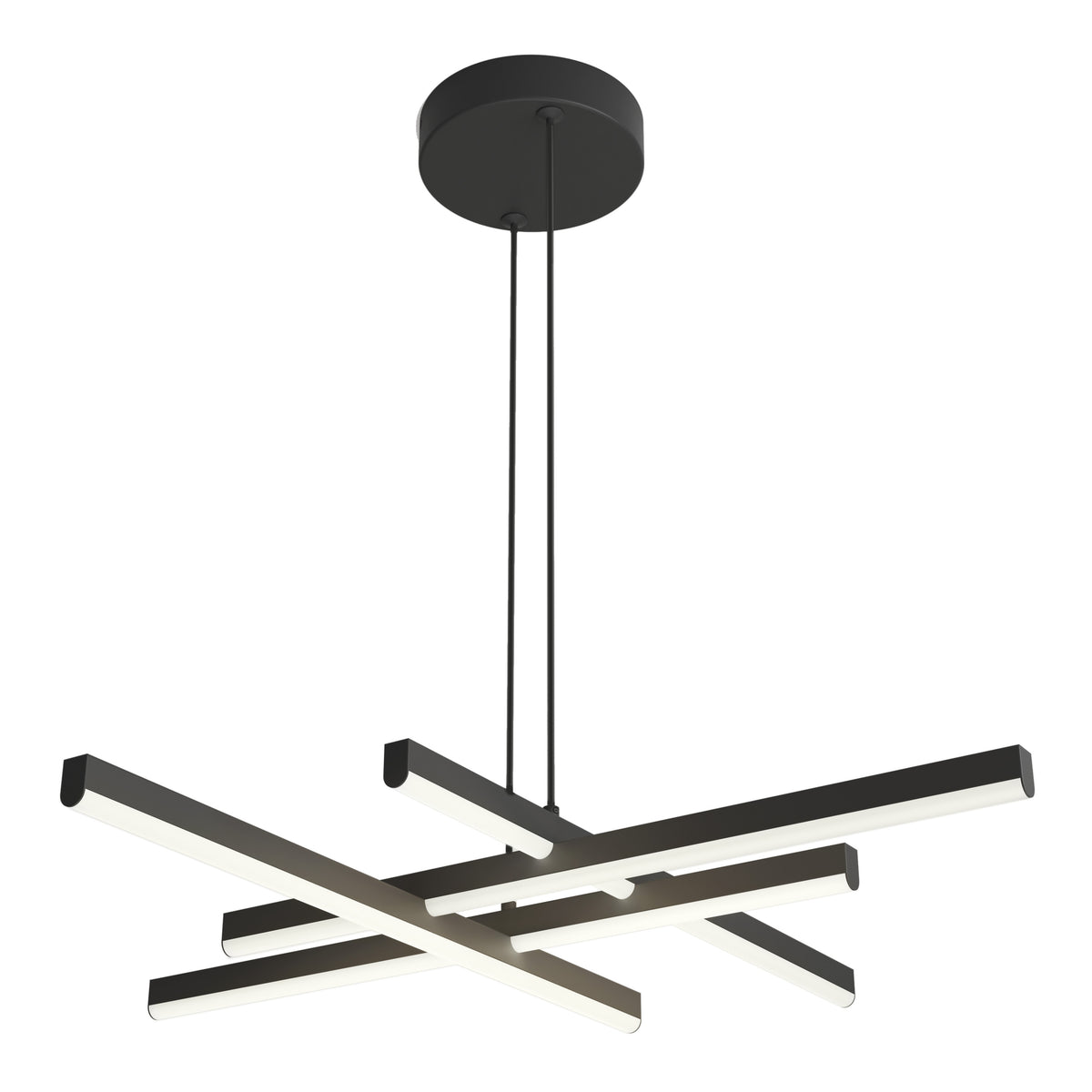 Grid LED pendant light