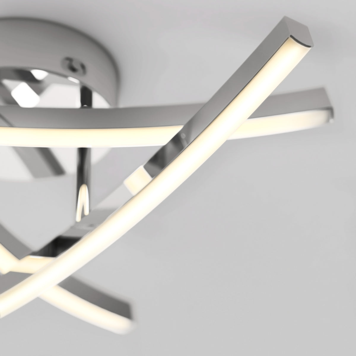 Orly luz de techo LED moderna empotrada 45 cm (18 in.) 3 CCT