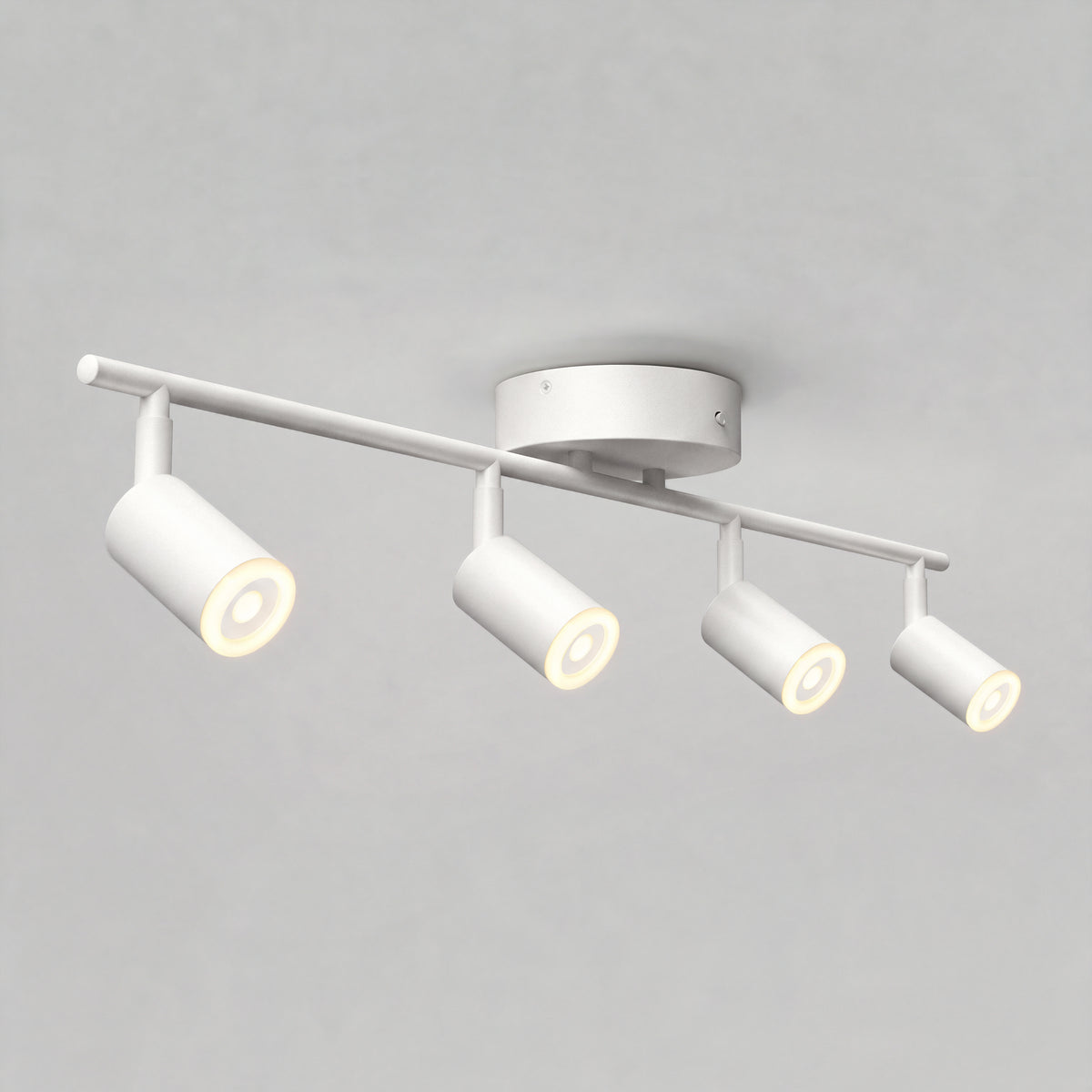 The Artika Asher 32 in. 4-Light LED Track Light 3CCT provides versatile, adjustable lighting for modern ceilings.