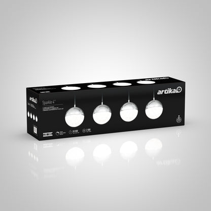 Sparkle 4-light LED pendant