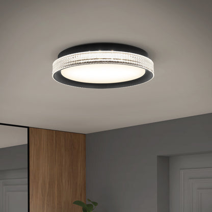 Aston 15 in. LED modern flush mount light 5 CCT