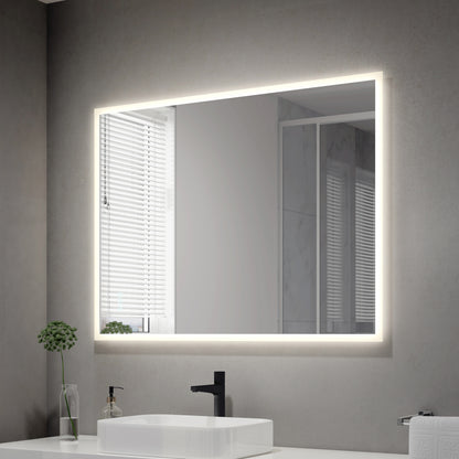 Mavis 48" x 36" Rectangular LED Mirror, 3CCT, with Defogger
