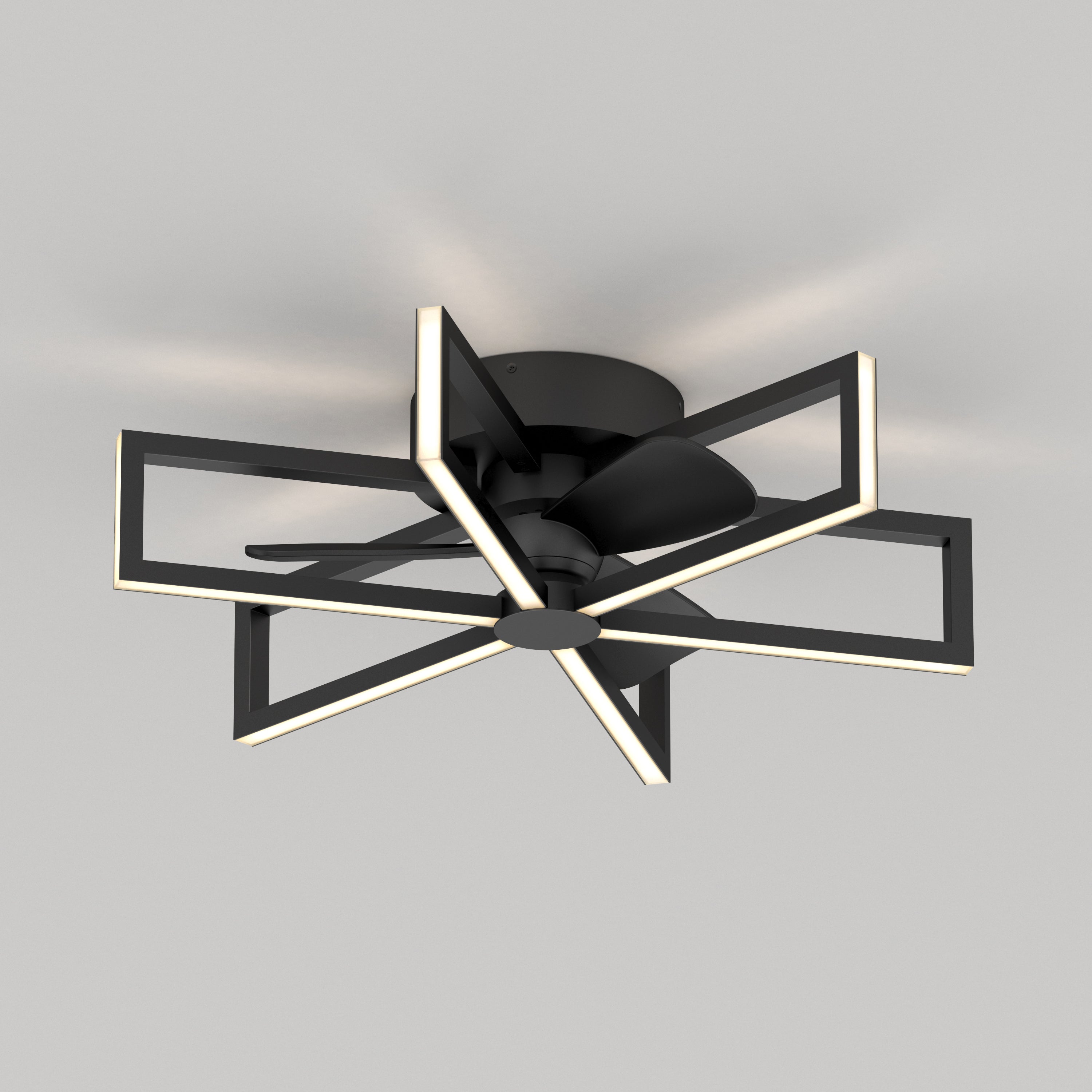 Swirl 26 in. LED modern ceiling fan - Thumbnail 4