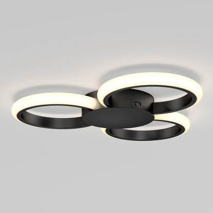 Nyala 15 in. LED flush mount light 5CCT