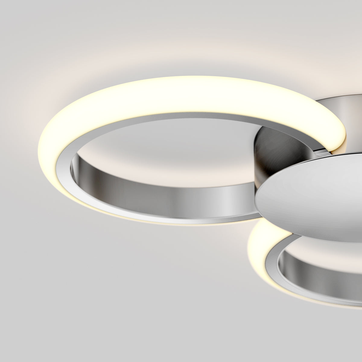 Nyala 15 in. LED flush mount light 5CCT