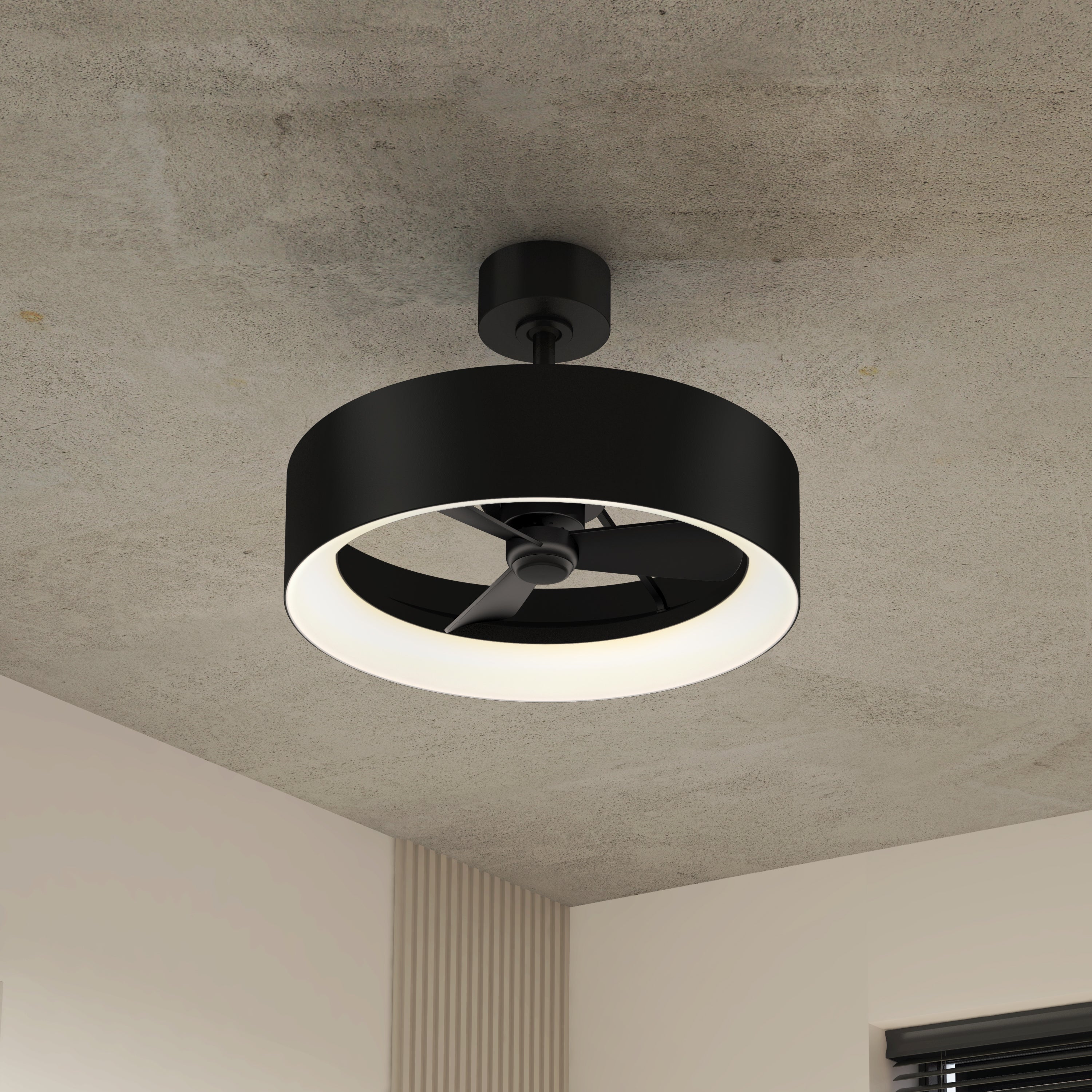 Aiden 24 in. LED Modern Ceiling Fan - Thumbnail 4