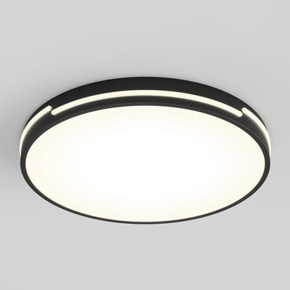 Delray 15.7 in. LED modern flush mount light 5 CCT