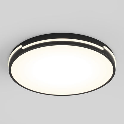Delray 15.7 in. LED modern flush mount light 5 CCT