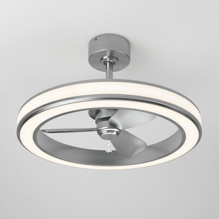 The Artika Edwin 25 in. LED ceiling fan offers 3 speeds and a remote—perfect for modern, contemporary spaces.