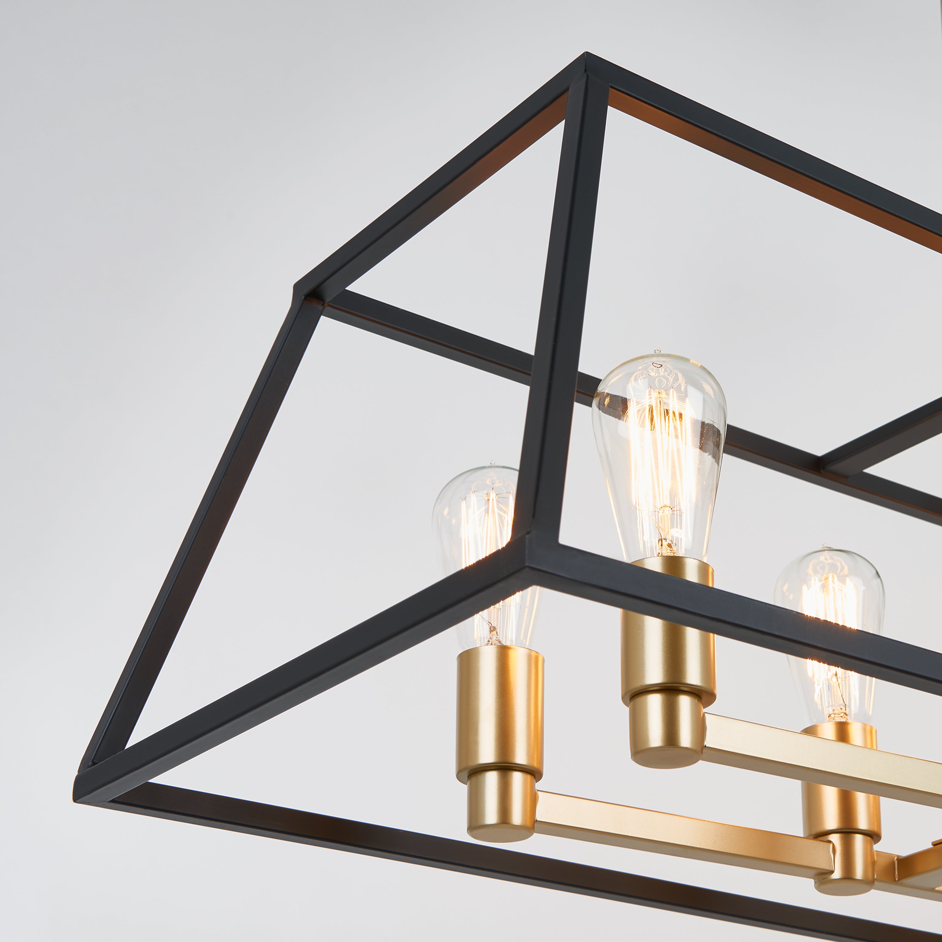 Carter Long Modern 8-light Chandelier Rectangular | Artika