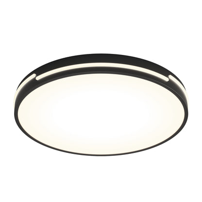 Delray 15.7 in. LED modern flush mount light 5 CCT