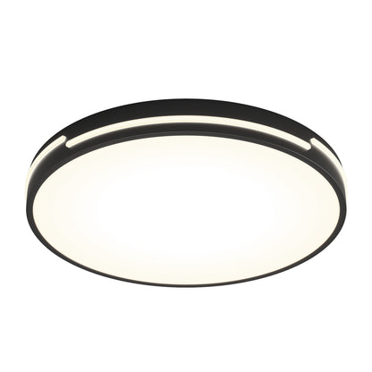 Delray 15.7 in. LED modern flush mount light 5 CCT