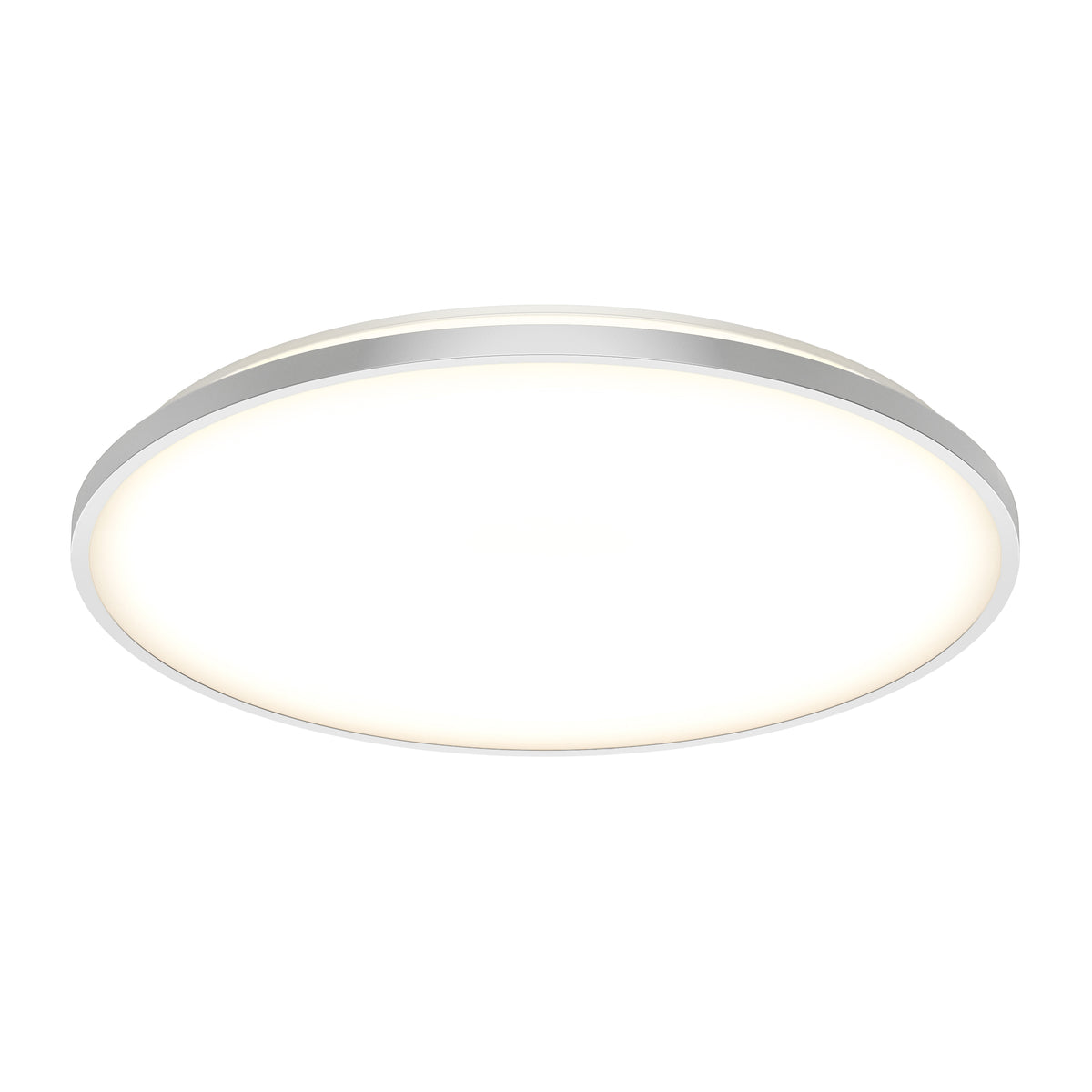 Europa 21 in. LED modern flush mount light - with remote