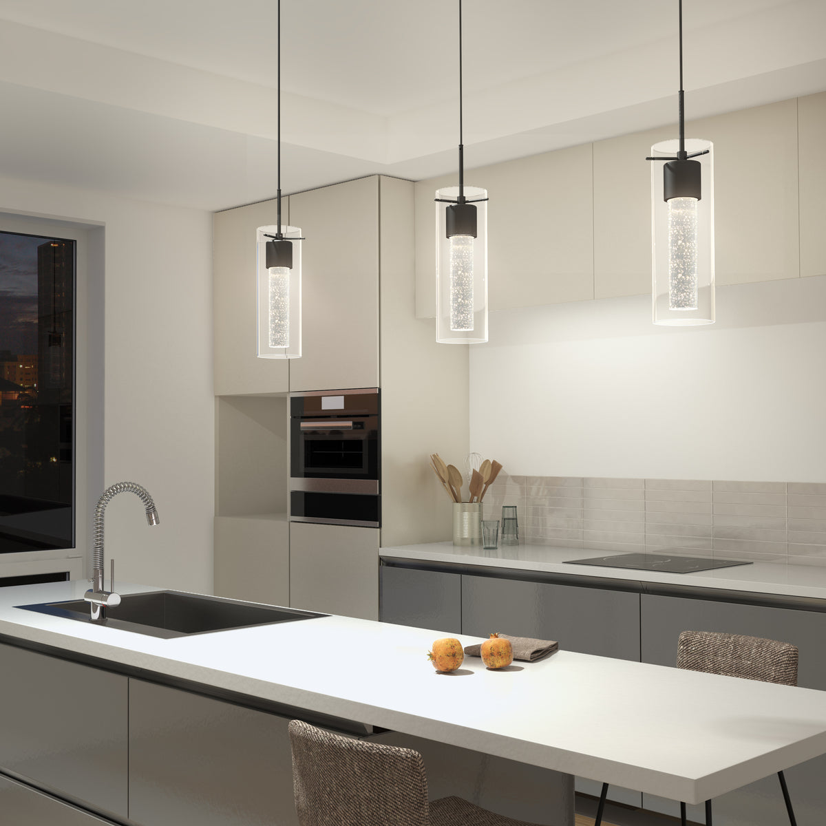 Essence lámpara suspendida LED de 1 luz