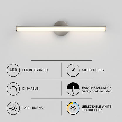 Ewen modern LED bathroom vanity light 5 CCT