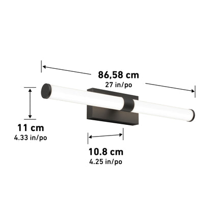 Vitoro LED modern bathroom vanity light
