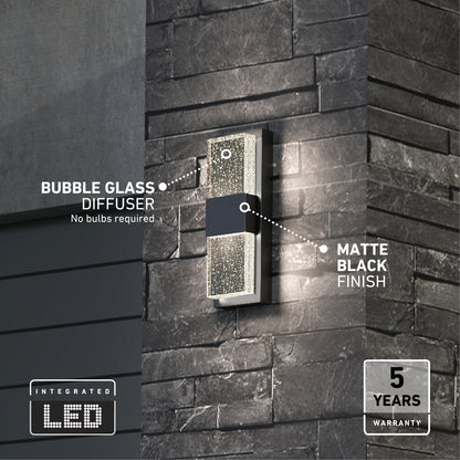 Mazza Bubble indoor-outdoor LED wall light