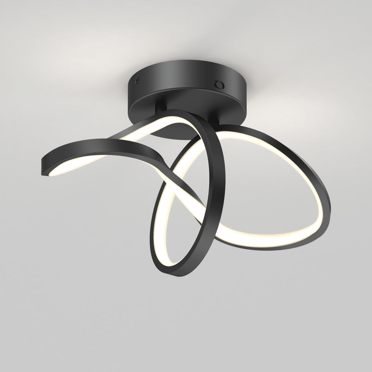 Loop luz de techo LED moderna empotrada 35 x 17 cm (14 x 7 in.) 3 CCT