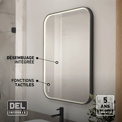 Royce 24 in. x 32 in. (61 x 81 cm) Dimmable Anti-Fog LED Mirror