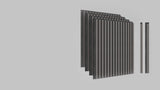 Sonolok Wall Panel Grey and Black