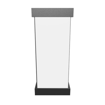 Glacier indoor-outdoor LED wall light