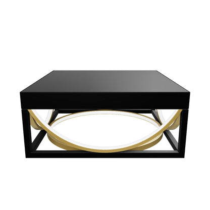 Luxury modern LED flush mount light